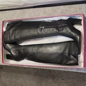 OTK Black leather boots